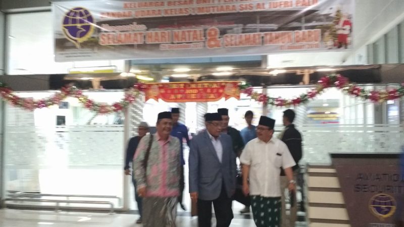 Ketua Umum PBNU KH Said Aqil Siradj Tiba di Palu