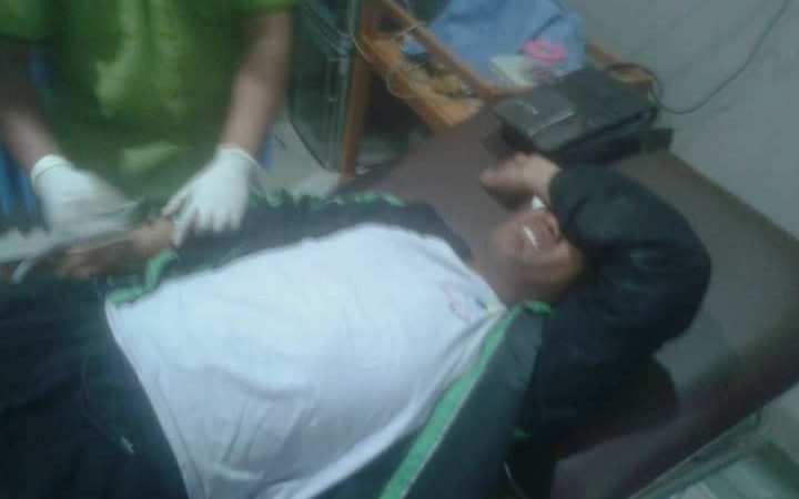Ngeri! Driver Ojek Online di Palu Dibegal, Tangannya Ditebas Pakai Parang