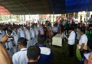 Wakil Bupati Parimo Resmi Lantik 16 Kepala Desa Terpilih