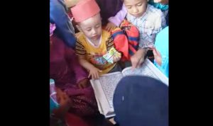 Subhanallah..Baru 2 Tahun, Bocah Asal Sulbar Ini Sudah Hafal Alquran