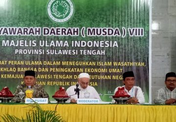 Habib Ali Kembali Terpilih Sebagai Ketua MUI Sulteng