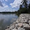 Lanjutan Pembangunan Tanggul Sungai di Bambakoro Dipertanyakan Warga