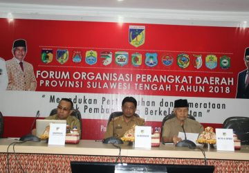 Forum OPD Sulteng 2018 Dibuka, Gubernur Sampaikan Ini