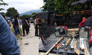Kembali Memanas, Polres Sigi Razia Senjata Rakitan di Pandere
