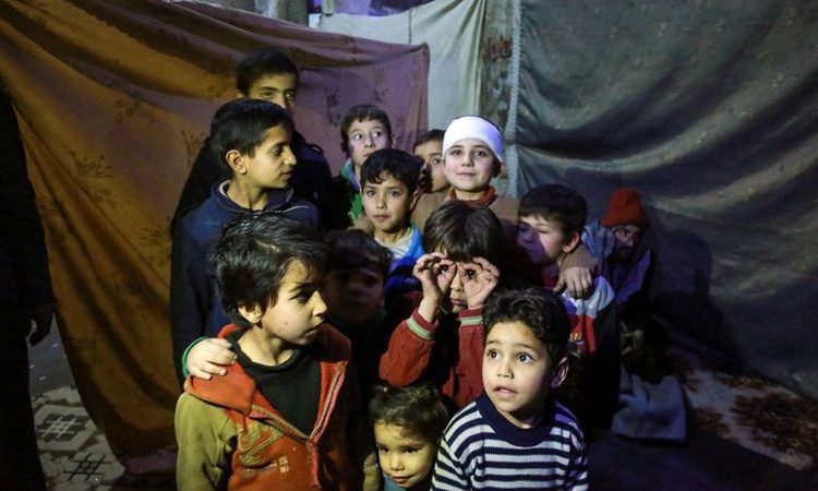 Sekolah Bawah Tanah Bantu Anak-anak di Ghouta Timur