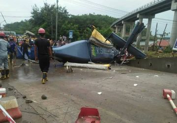 Helikopter PT. IMIP Jatuh, 1 Orang Meninggal Dunia