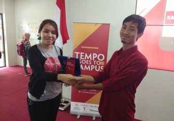 Tingkatkan Literasi, Tempo Institut Gelar Goes To Campus di Palu