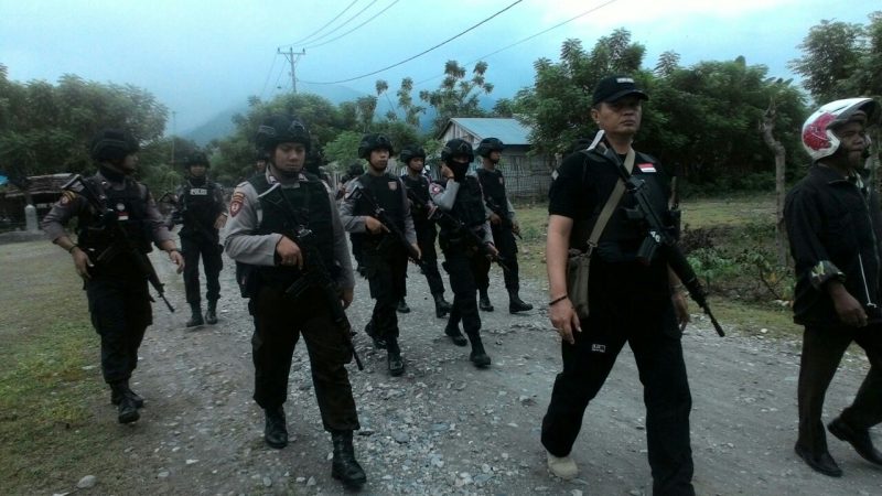 Konflik Marawola, Polres Sigi Sita Puluhan Senjata
