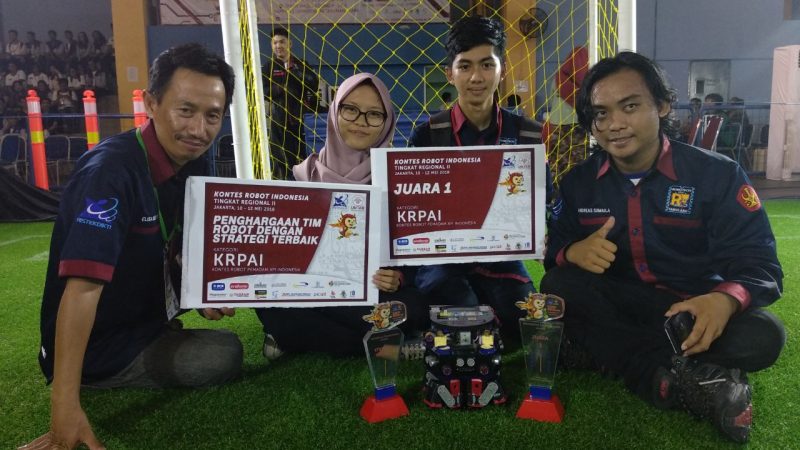 KRI Regional II, Tim Robotika Untad Melaju ke Tingkat Nasional