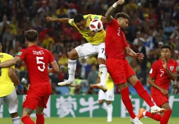 Kalahkan Kolombia, Inggris Lawan Swedia di Perempat Final