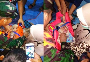 Kisah Balita yang Selamat Setelah Sehari Terombang Ambing di Laut Selayar