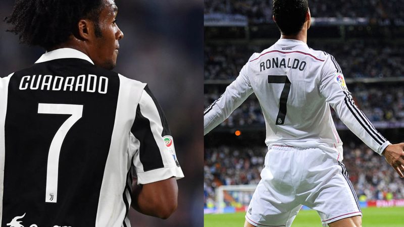 Akan Gabung Juventus, Ronaldo Kenakan Nomor 7, Bagaimna Nasib Cuadrado?