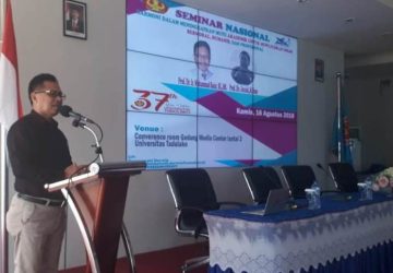 Sambut Dies Natalis ke-37, Untad Gelar Seminar Nasional