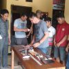 Polsek Kasimbar Tangkap Tiga Pengedar Sabu di Posona