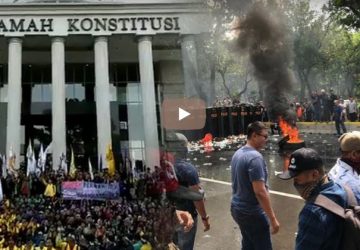 Polisi Tangkap Penyebar Video Hoax Demo di MK