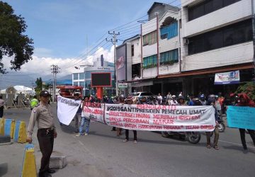 Ormas Pemuda dan Alaska Tolak Gerakan #2019GantiPresiden di Sulteng