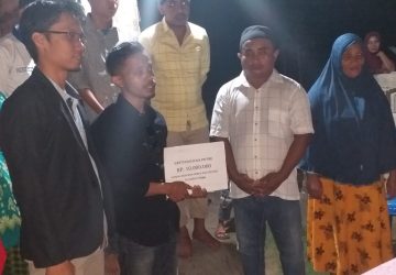 PB PMII Gelar Tahlilan dan Santunan untuk Korban Bencana di Parimo