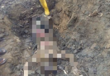Firasat Nasrun Warga Langaleso Temukan Mayat Terkubur Lumpur
