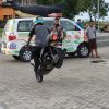 Polres Mamuju Utara Gelar Atraksi Free Style Sepeda Motor