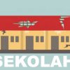 Siswa MTS Darussalam Sigi Masih Belajar di Tenda