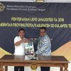 Serahkan LKPD, Bupati Sigi Harap Kembali Raih WTP