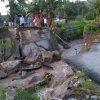 Jembatan Putus Akibat Banjir di Sigi Segera Diperbaiki
