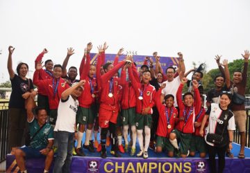 SSB Sinar Baiya Palu Juara Farmel Cup 2019, Striker Melenggang ke Italy