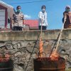 Kejari Palu Musnahkan Sabu dan Rokok Ilegal