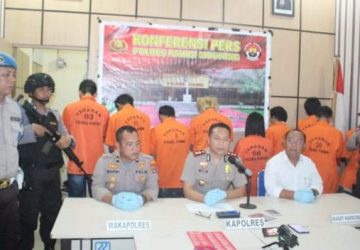 Polisi Tangkap 11 Pelaku Narkoba di Tujuh Desa di Parimo