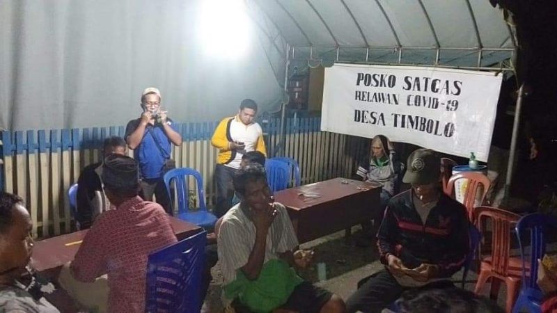 Desa di Tolitoli yang Berbatasan dengan Buol Lakukan Lockdown Lokal