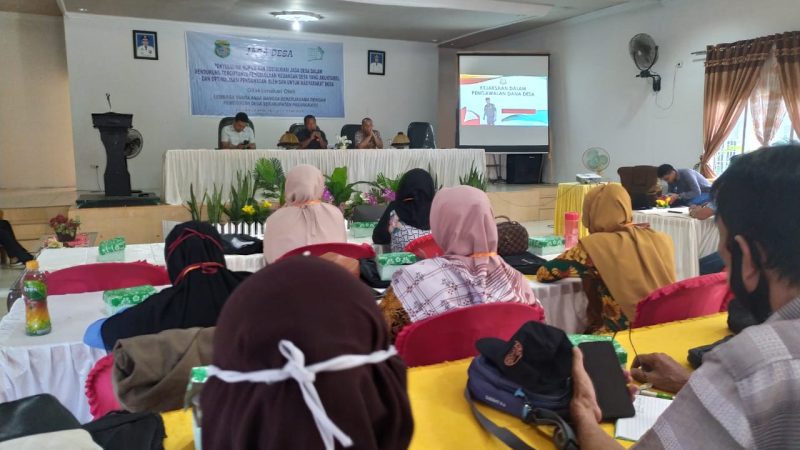 Perangkat Desa dan BPD di Pasangkayu Ikuti Penyuluhan dan Sosialisasi Jaga Desa