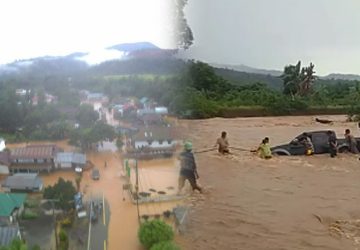 Banjir Landa Desa Dampala Kabupaten Morowali