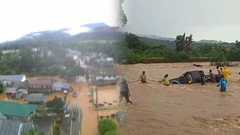 Banjir Landa Desa Dampala Kabupaten Morowali