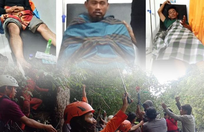 Alhamdulillah, 3 Orang Tim SAR Hilang Saat Cari Anggota Mapala Untad Ditemukan Selamat