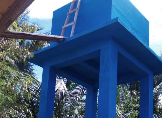 Pembangunan Fasilitas Air Bersih di Gampong Ladang Hampir Rampung
