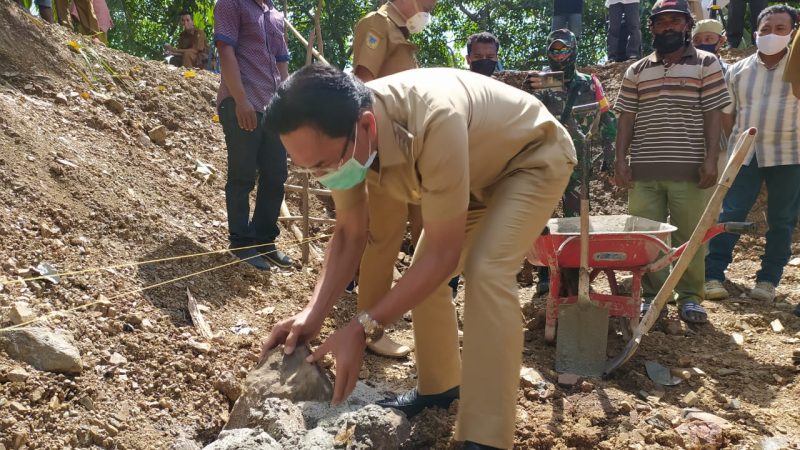 Bupati Sigi Mulakan Pembangunan Embung di Kinovaro