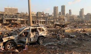 Ledakan di Beirut: Korban Meninggal Jadi 135, 300 Ribu Penduduk Kehilangan Tempat Tinggal