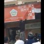 Viral Video Spanduk Logo HUT RI Ke-75 Dicat Warga Karena Mirip Salib