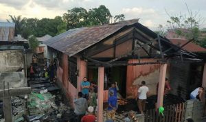 2 Rumah di Boyaoge Terbakar, 4 Unit Motor Ludes