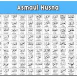99 Asmaul Husna Lengkap dengan Artinya
