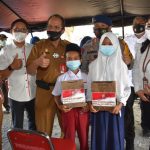 Polda Sulteng Beri Wifi Gratis Pada Anak-Anak Huntara