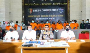 Polri Ungkap Pembobol 3.070 Rekening Nasabah Senilai Rp21 Miliar