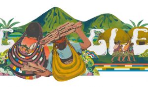 Jadi Google Doodle Hari Ini, Apa Filosofi dan Keunikan Noken Papua?