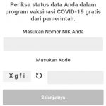 Cara Cek Calon Penerima Vaksin COVID-19, Login pedulilindungi.id/cek-nik