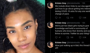 Kristen Gray Akhirnya di Deportasi Setelah Cuitannya Viral
