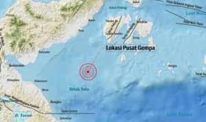 Gempa Magnitudo 4.7 Guncang Banggai Laut