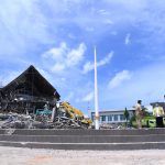Tiba di Mamuju, Presiden Tinjau Kantor Gubernur yang Ambruk