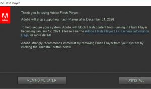 Adobe Flash ‘Undur Diri’, Pengguna Diminta Hapus Software Flash Player