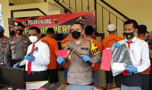 Pelaku Pencurian di Lima Tempat di Blora Ditangkap