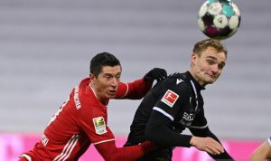 Bayern Munich Vs Arminia Bielefeld Imbang
